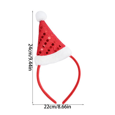 Kalėdų galvos juosta vaikams suaugusiems Kalėdų Senelis Elk Xmax Tree Plaukų aksesuarai Nuotraukų rekvizitai Kalėdų puošmena 2024 m. Naujųjų metų dovanos