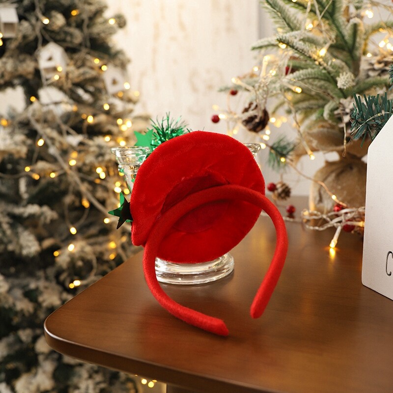 Χριστουγεννιάτικο δέντρο με κορδόνι για μαλλιά Δημιουργικό χριστουγεννιάτικο ντεκόρ για πάρτι Χριστουγεννιάτικο κλιπ μαλλιών για κορίτσια Δώρο Navidad Decor 2025