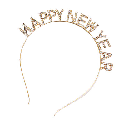 Strasszkő szilveszteri hajpántok karácsonyi kristály fejfedők szilveszteri bulihoz