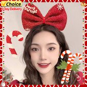 2024 Bentiță pentru copii Crăciun Cosplay desene animate Elk Fulg de zăpadă Arc Bentita pentru petrecere de aniversare Crăciun pentru cap Cadouri de Halloween Accesorii pentru păr