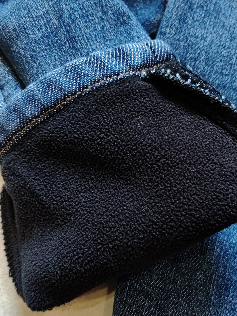 5099 laza téli meleg gyerek farmer fiú farmer baba puha farmer és polár