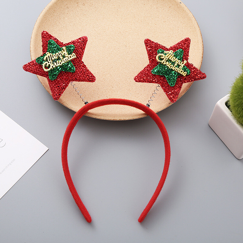 Karácsonyi fejpánt rajzfilm Karácsony Mikulás hóember Noel Tree fejfedő Natal Boldog karácsonyi dekoráció ajándék Navidad Boldog új évet