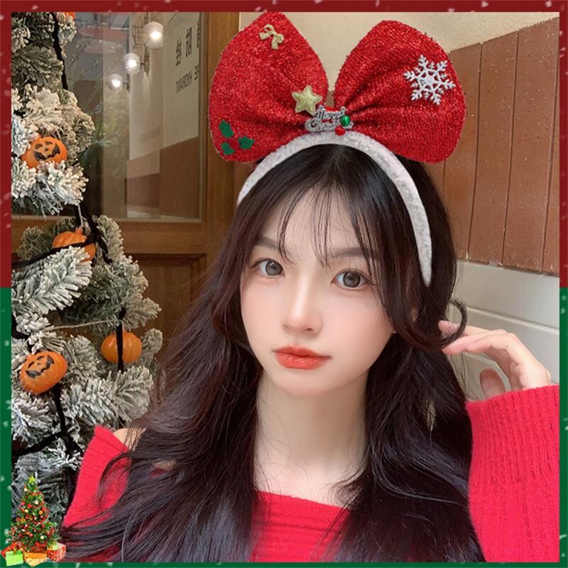 Boldog karácsonyt Fejpántok Aranyos karácsonyi Mikulás Elk Agancs Fejpánt Hajkarika Karácsonyfa masni Haj Kiegészítő Újévi Ajándékok Navidad