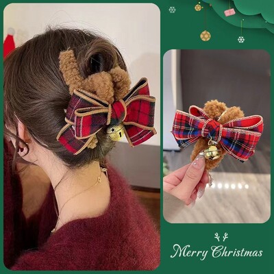 Új karácsonyi fejfedők Vicces szarvas agancs fejdísz Mikulás haj fejpánt Boldog új évet Boldog karácsonyt haj kiegészítők