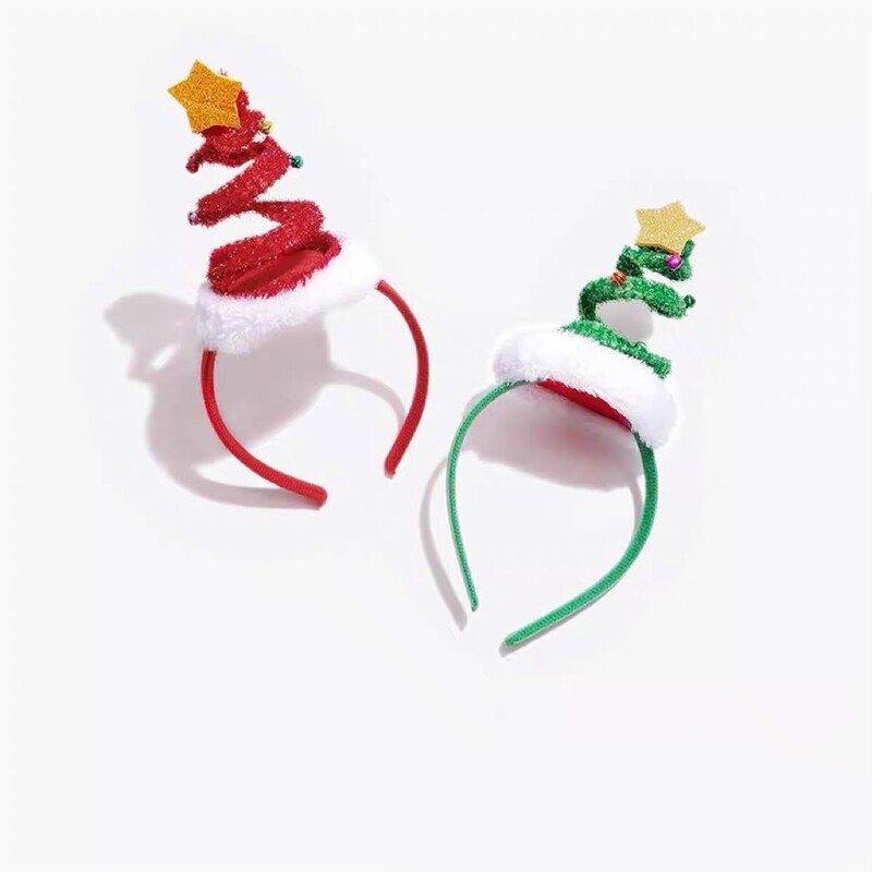 Karácsonyi fejpánt felnőtt/gyerek hópehely karácsonyfa hajpánt LED-lámpákkal 2024 Fesztiváldekoráció lányoknak, újévi ajándékok