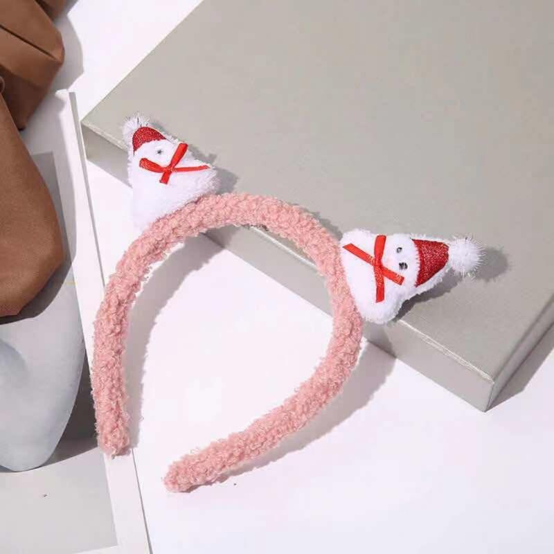 Karácsonyi hajtű Őszi és téli fejfedők Forest Super Fairy Plüss Vicces Hajkártya Édesszarvas Fesztivál Net Vörös Haj Ékszer