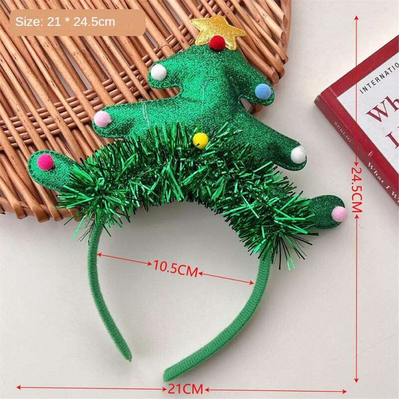 Fejfedők Karácsonyi Kiegészítők Érdekes és Különleges Szép Kiegészítők Fejfojtás nélkül Puha karácsonyi ajándékok Fejpánt