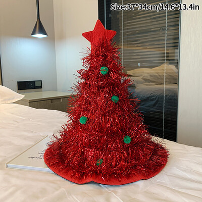 Χριστουγεννιάτικες κορδέλες χριστουγεννιάτικου κεφαλιού Αστεία καπέλο Santa Legs Καπέλο χριστουγεννιάτικο δέντρο Καπέλα κεφαλής για ενήλικες Παιδικά προμήθειες για πρωτοχρονιάτικο πάρτι