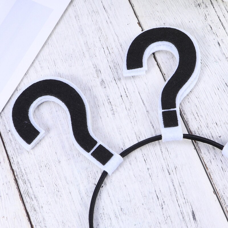 1 vnt klaustuko formos išalkusio vikšro galvos juosta Klaustuko plaukams kilpa plaukų segtukas plaukams vakarėlio galvos apdangalo nuotraukos atramos