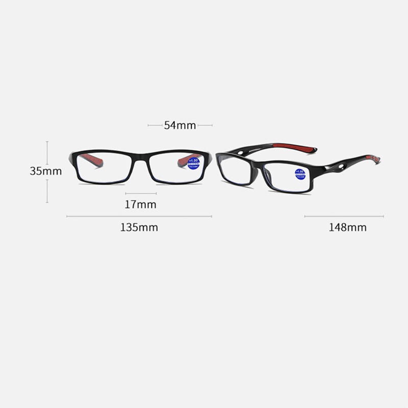 Modne muške naočale za čitanje za sport na otvorenom Žene naočale za čitanje s dalekovidnošću Naočale +1,0 +2,0 +2,5 +3,0