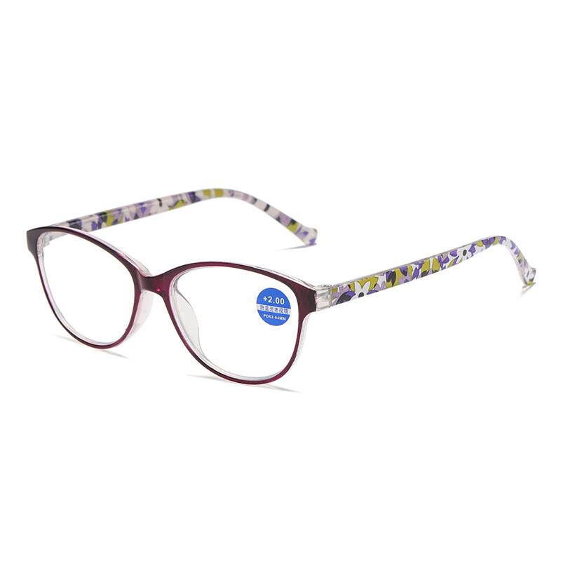 2024 Ochelari de lectură cu imprimare la modă nouă, computer, anti-raze albastre, ochelari de lectură pentru bărbați, prezbiopie, ochelari +1,0 +1,5 +2,0 +2,5