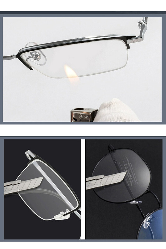 Muške kristalne leće Naočale za čitanje Ženske dioptrijske naočale Okvir za naočale od metala od titana koji blokira plavo svjetlo