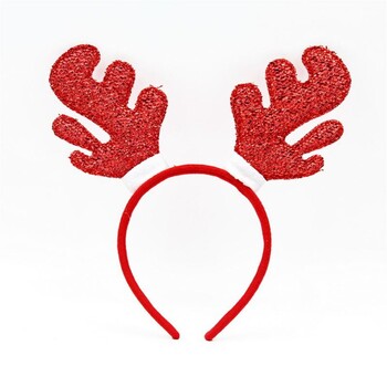 Χριστουγεννιάτικες κορδέλες χαριτωμένα Reindeer Antlers Xmas Tree Γυαλιά Σκελετός για Παιδιά Ενήλικες Δώρο Noel Navidad νέο έτος Photo Booth