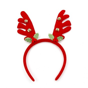 Χριστουγεννιάτικες κορδέλες χαριτωμένα Reindeer Antlers Xmas Tree Γυαλιά Σκελετός για Παιδιά Ενήλικες Δώρο Noel Navidad νέο έτος Photo Booth