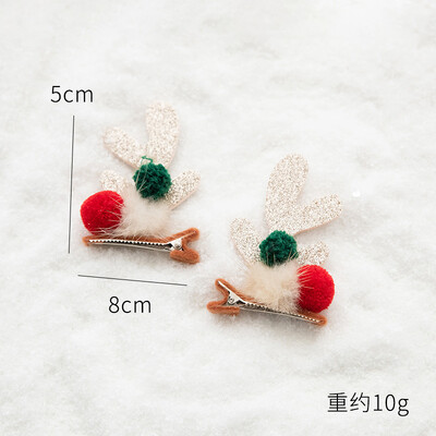 Naujųjų metų Kalėdų galvos apdangalas Plaukų segtukas Plaukų lankelis Vaikams Suaugusiems Merginoms Vaikų Galvos juostos Plaukų Priedai Briedžio sniego senio Cosplay galvos apdangalai