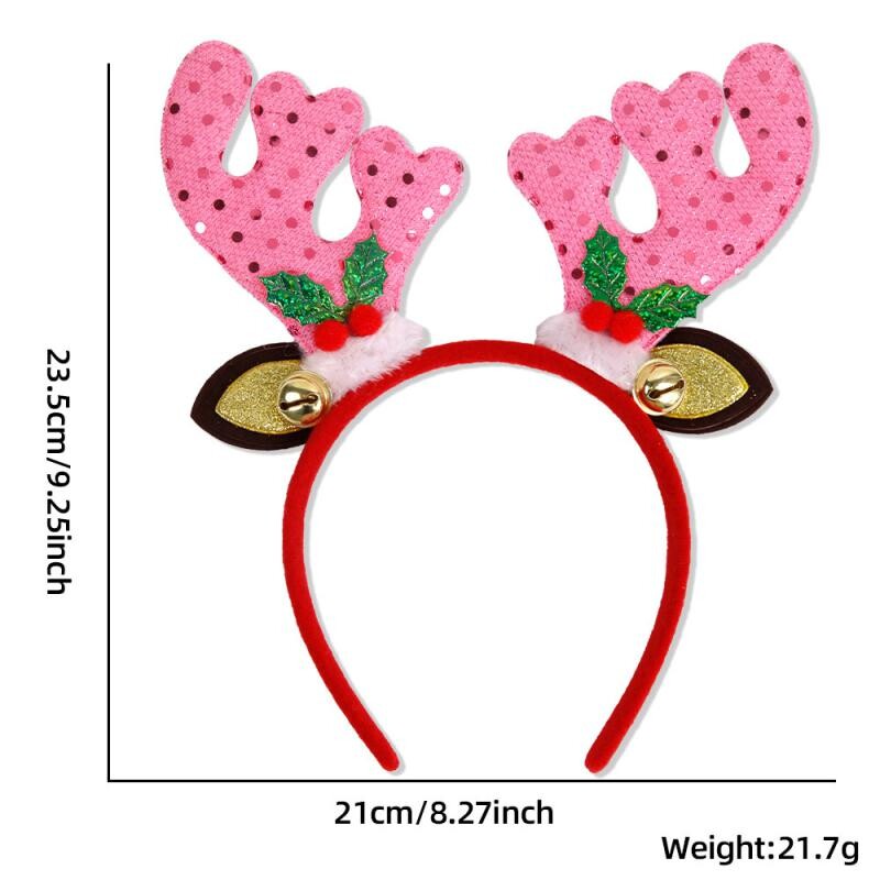 Karácsonyi fejpánt gyerekeknek felnőtt Mikulás Elk Xmax fa hajkiegészítők fotó kellékek karácsonyi dekoráció 2024 újévi ajándékok