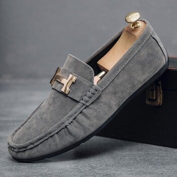 Ανδρικά παπούτσια Oxford Slip on Shoes Ανδρικά νυφικά Επίσημα παπούτσια Loafers Men Italiano Business Suit Office 2023 Chaussure Homme