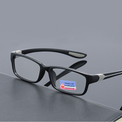 Modes TR90 lasīšanas brilles unisex zilas gaismas bloķējošas tālo redzi brilles kvadrātveida rāmis Viegls presbiopijas brilles