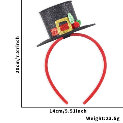 Új karácsonyi fejpánt íj agancsfej csat karácsonyfa hóember fejdísz karácsonyi díszek gyermekbuli kellékek