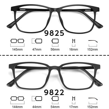 HONGMEI Ultra Light Fashion Square Άνετα μεγάλα γυαλιά οράσεως Pure Titanium Optical Συνταγογραφούμενα Ανδρικά Σκελετοί