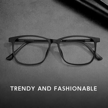 HONGMEI Ultra Light Fashion Square Άνετα μεγάλα γυαλιά οράσεως Pure Titanium Optical Συνταγογραφούμενα Ανδρικά Σκελετοί