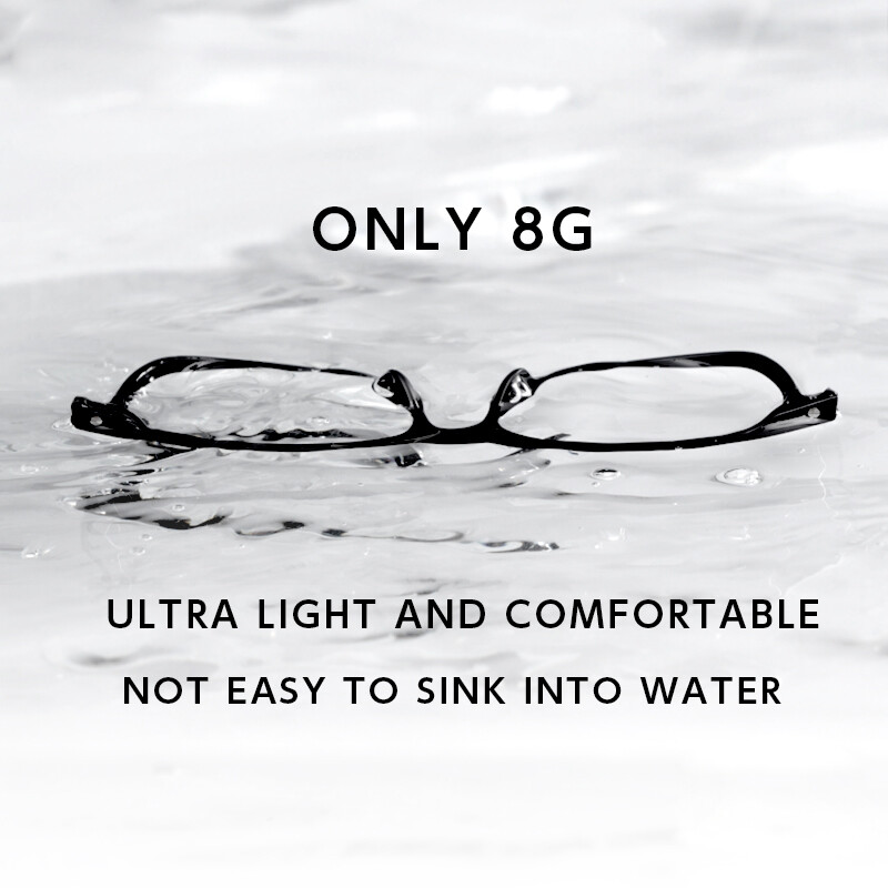 HONGMEI Ultra Light Fashion Square Άνετα μεγάλα γυαλιά οράσεως Pure Titanium Optical Συνταγογραφούμενα Ανδρικά Σκελετοί