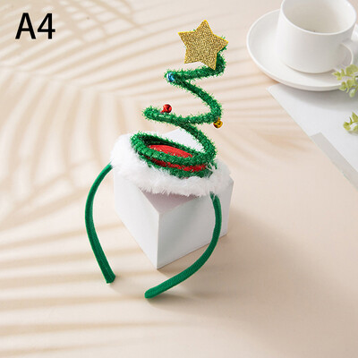 Boldog karácsonyi dekoráció otthonra Karácsonyfa fejpánt hajkiegészítők Karácsonyi újévi dekoráció