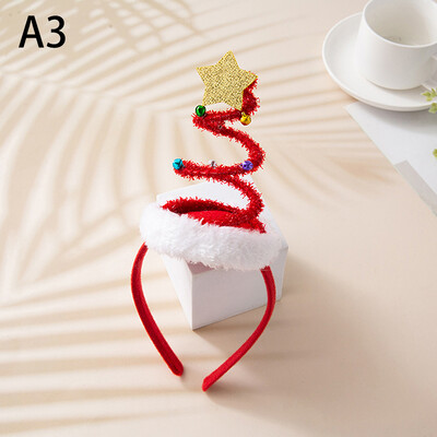 Boldog karácsonyi dekoráció otthonra Karácsonyfa fejpánt hajkiegészítők Karácsonyi újévi dekoráció
