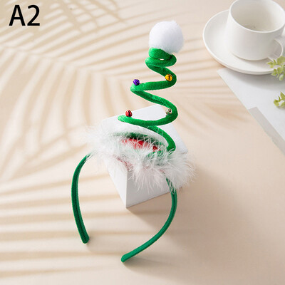 Boldog karácsonyi dekoráció otthonra Karácsonyfa fejpánt hajkiegészítők Karácsonyi újévi dekoráció