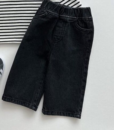 2024 m. ruduo Naujas berniukui Džinsinės kelnės Vaikams Laisvalaikio kelnės kūdikiams Mergaičių Džinsai Kelnės mažiems vaikams Madingi Vaikiški Drabužiai Kūdikiams