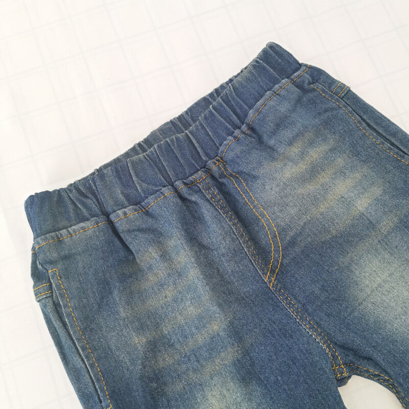 IENENS 4-11 metų berniukams ploni tiesūs džinsai vaikams džinsiniai ilgos kelnės vaikiškos laisvalaikio kelnės