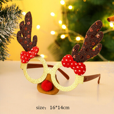 Kalėdinė briedžio varpelio galvos juosta Elnio ragai Plaukų suknelė Kalėdinė pušų spyglių galvos apdangalai Linksmų Kalėdų fotorekvizitas Laimingų Naujųjų 2025 metų