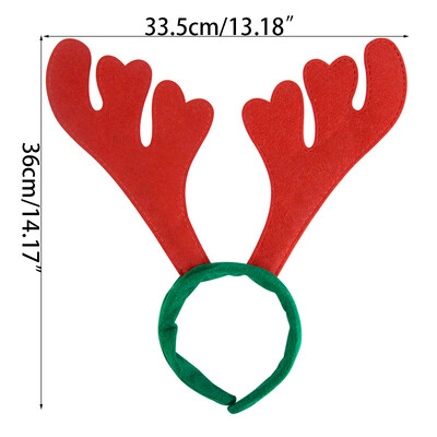 Χριστουγεννιάτικες κορδέλες κεφαλής 1 τμχ για παιδιά Χαριτωμένος Άγιος Χιονάνθρωπος Αλυκές Κέρατα κεφαλής Παιδικά Αξεσουάρ Μαλλιών Χριστουγεννιάτικο Πρωτοχρονιάτικο πάρτι