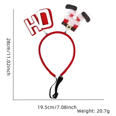 2024 Χαριτωμένο χριστουγεννιάτικο κατοικίδιο ζώο κεφαλιού Κέρατα με νιφάδες χιονιού Διακόσμηση κεφαλιού για σκύλους Χριστουγεννιάτικο δώρο για διακοσμήσεις χριστουγεννιάτικων πάρτι για το νέο έτος