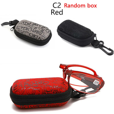 Összecsukható olvasószemüvegek Összehajtható presbyopia szemüvegek férfi női vintage számítógépes szemüveg tokkal 1,0 1,5 2,0 2,5 3,0 3,5 4,0