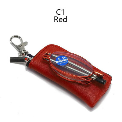 Összecsukható olvasószemüvegek Összehajtható presbyopia szemüvegek férfi női vintage számítógépes szemüveg tokkal 1,0 1,5 2,0 2,5 3,0 3,5 4,0