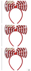 3 buc Bentita de Craciun Accesorii pentru Par pentru Copii Adulti Decoratiuni Petreceri de Craciun Bentite Accesorii pentru Par