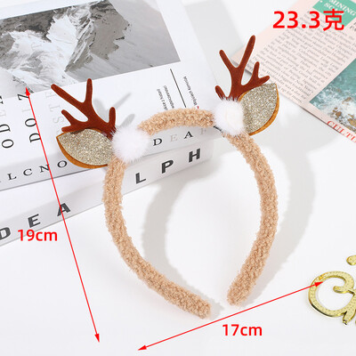 Karácsonyi dekoráció fejpánt karácsonyi parti kellékek fejpánt fejpánt gyerekeknek ajándék flitterek ötágú csillag fejpánt