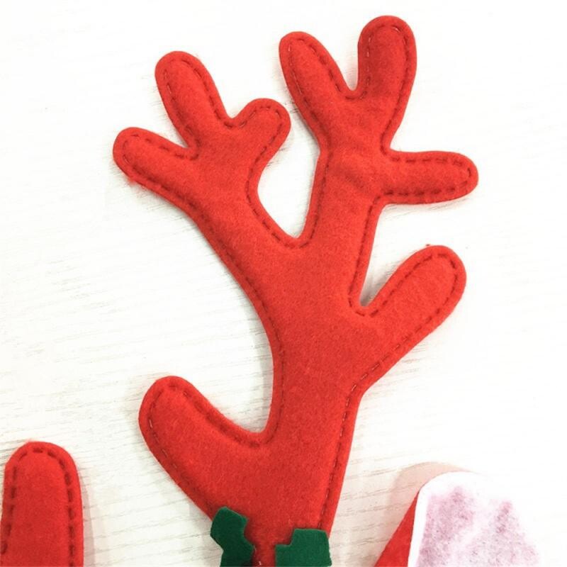 Ziemassvētku Galvassegas Sequins Ziemeļbriežu Ragi Ausis Matu Sprādzes Sievietēm Meiteņu Helovīna ballīte Cosplay Vieglas galvassegas Galvassegas