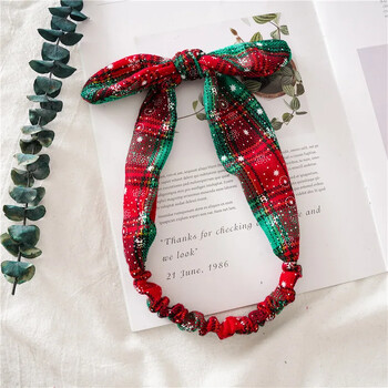 Xmas Hair Ties Headbands Αξεσουάρ μαλλιών για τα Χριστούγεννα Πρωτοχρονιά Κορίτσι Γυναικεία Δώρα Χριστουγεννιάτικη διακόσμηση Προμήθειες για πάρτι