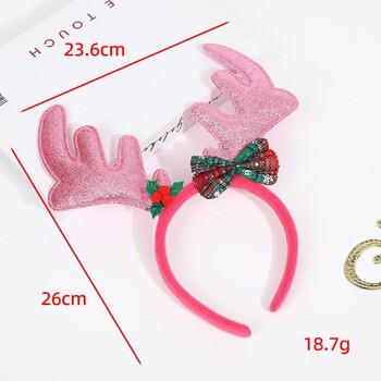 Χριστουγεννιάτικη διακόσμηση Headband Christmas Party Props Headband Headband Παιδικό δώρο πούλιες με πεντάκτινο αστέρι