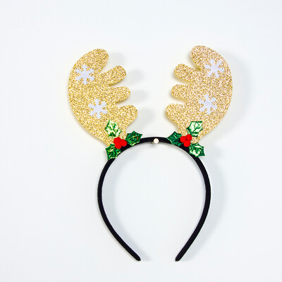 Ziemassvētku matadata Brieža ragu galvas saite Eleganta princese