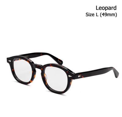 Johnny Depp Lemtosh Ochelari de vedere Bărbați Ochelari optici Femei Ochelari de protecție lentile clare Marca de lux Rama de acetat de epocă