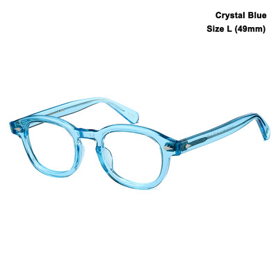 Johnny Depp Lemtosh akinių rėmeliai vyriški optiniai akiniai moterims kompiuterių akiniai skaidrūs objektyvai prabangūs prekės ženklo vintage acetato rėmeliai