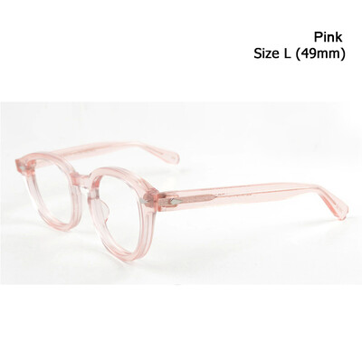 Johnny Depp Lemtosh akinių rėmeliai vyriški optiniai akiniai moterims kompiuterių akiniai skaidrūs objektyvai prabangūs prekės ženklo vintage acetato rėmeliai