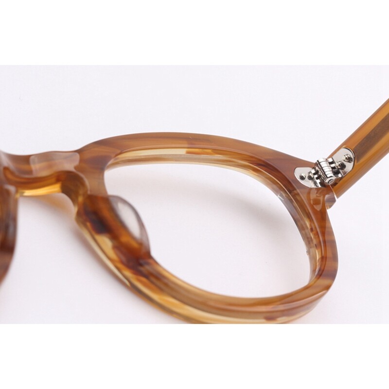 Johnny Depp Lemtosh akinių rėmeliai vyriški optiniai akiniai moterims kompiuterių akiniai skaidrūs objektyvai prabangūs prekės ženklo vintage acetato rėmeliai