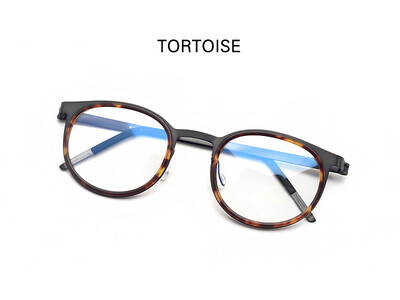 Design de marcă Danemarca Rame de ochelari Bărbați Femei Ochelari de vedere vintage rotunzi din titan Ochelari fără șuruburi Ochelari pentru miopie Optical 9704