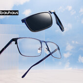 X109 2 σε 1 Magnet Polarized Clip Glasses Σκελετός Ανδρικά Optical Myopia Clip Glasses For Men Glasses Σκελετός