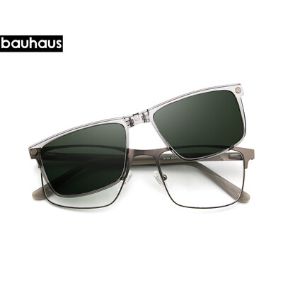 X109 2 σε 1 Magnet Polarized Clip Glasses Σκελετός Ανδρικά Optical Myopia Clip Glasses For Men Glasses Σκελετός