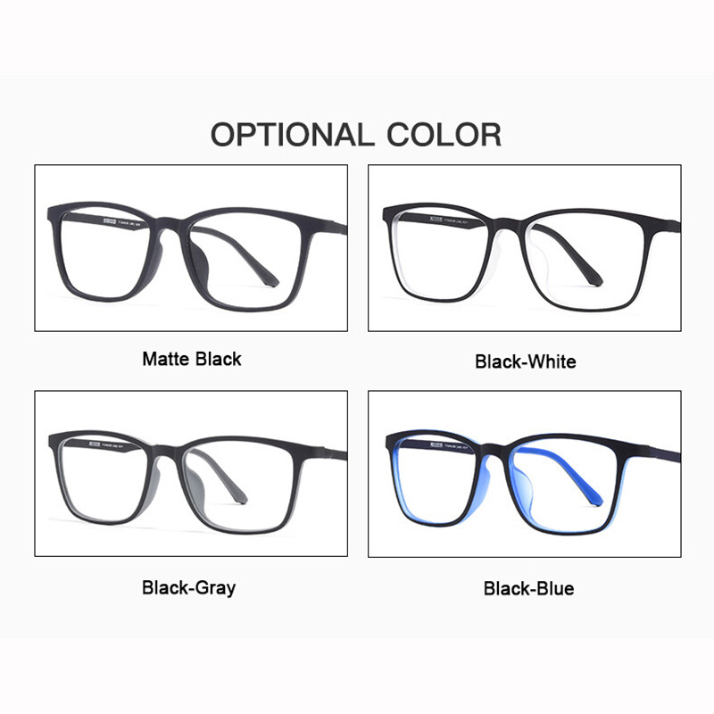 Fashion New Arrival Szemüvegkeret Szuperrugalmas és Tartós Anyag Keret Szemüvegkeret Optikai dioptriás Szemüveg 8808